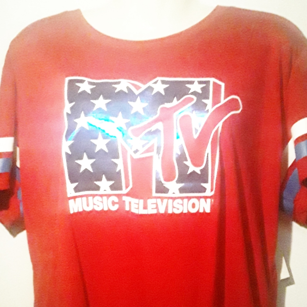 STAR SPANGLED MTV SHIRT
